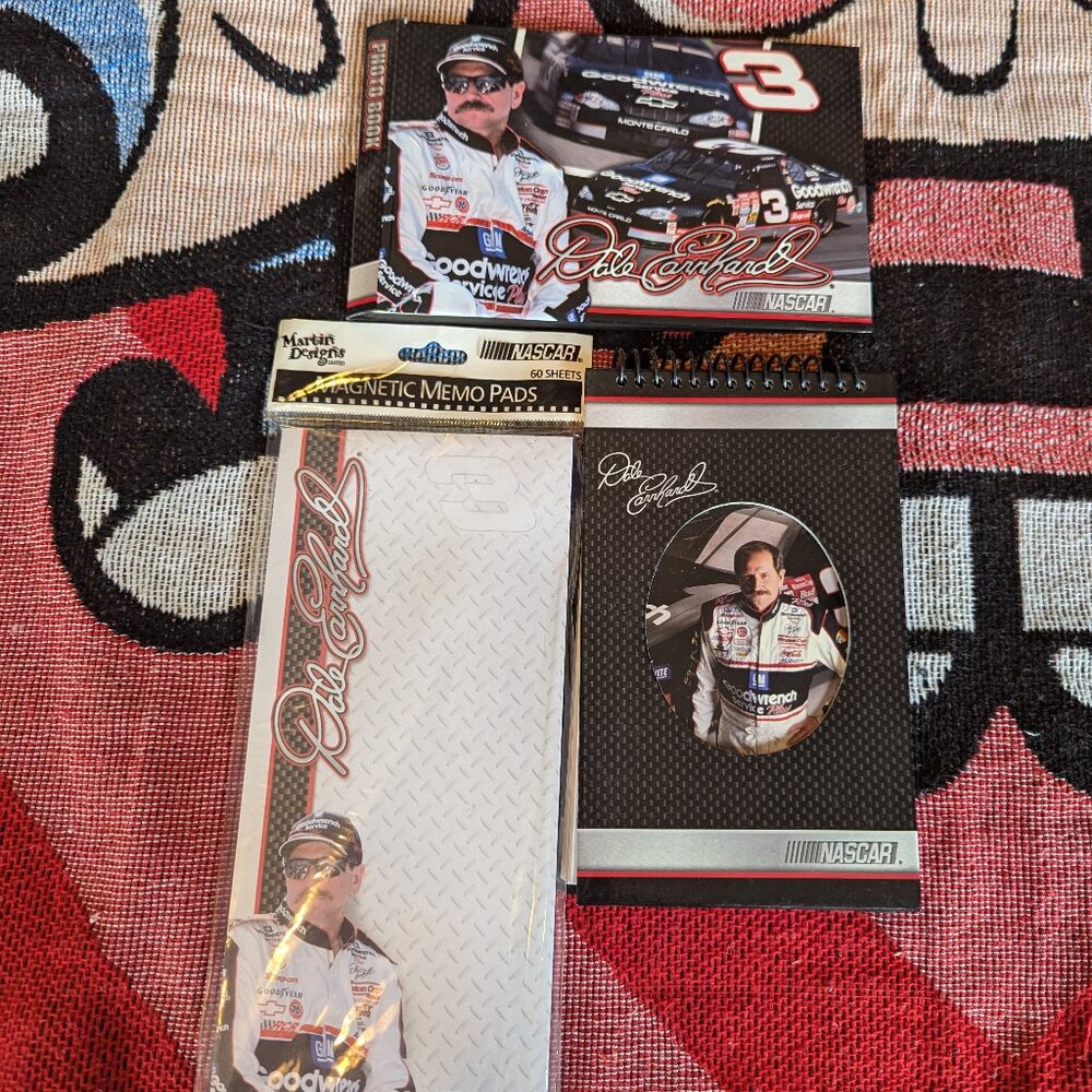 Vintage NASCAR Dale Earnhardt Memorabilia Bundle